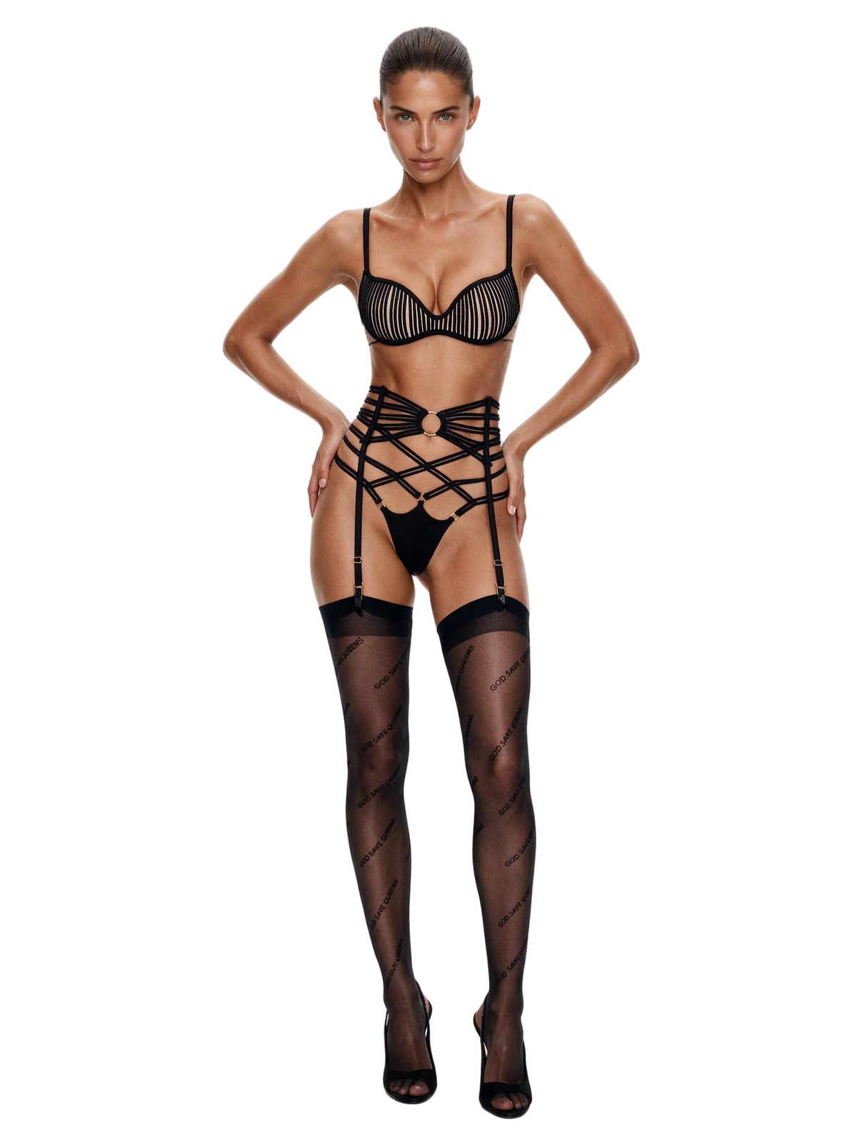 Giselle Thong Black