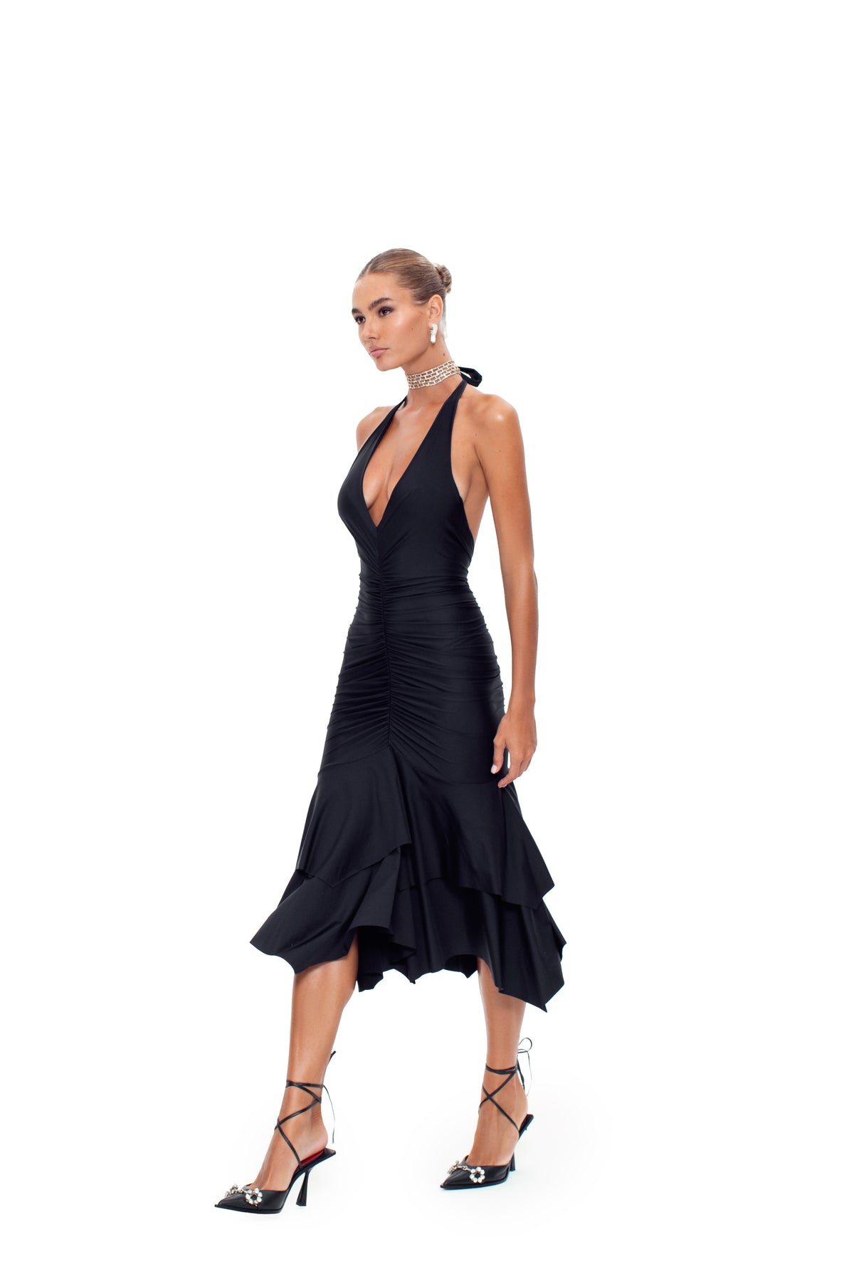 Esmeralda Dress Black