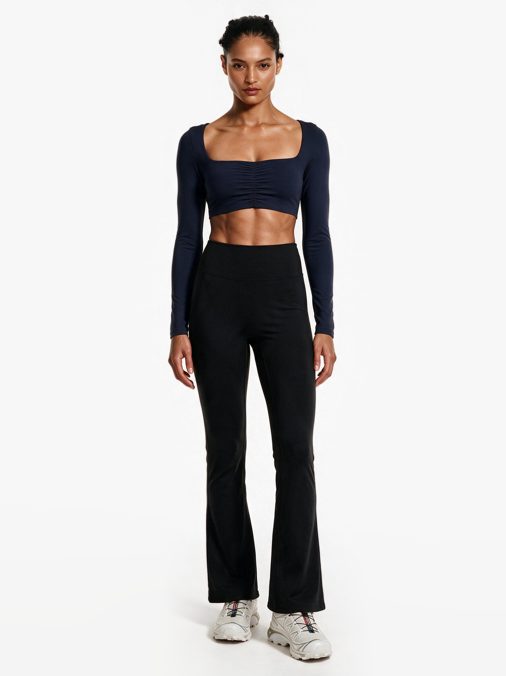 Second Skin Studio Long Sleeve Top Onyx