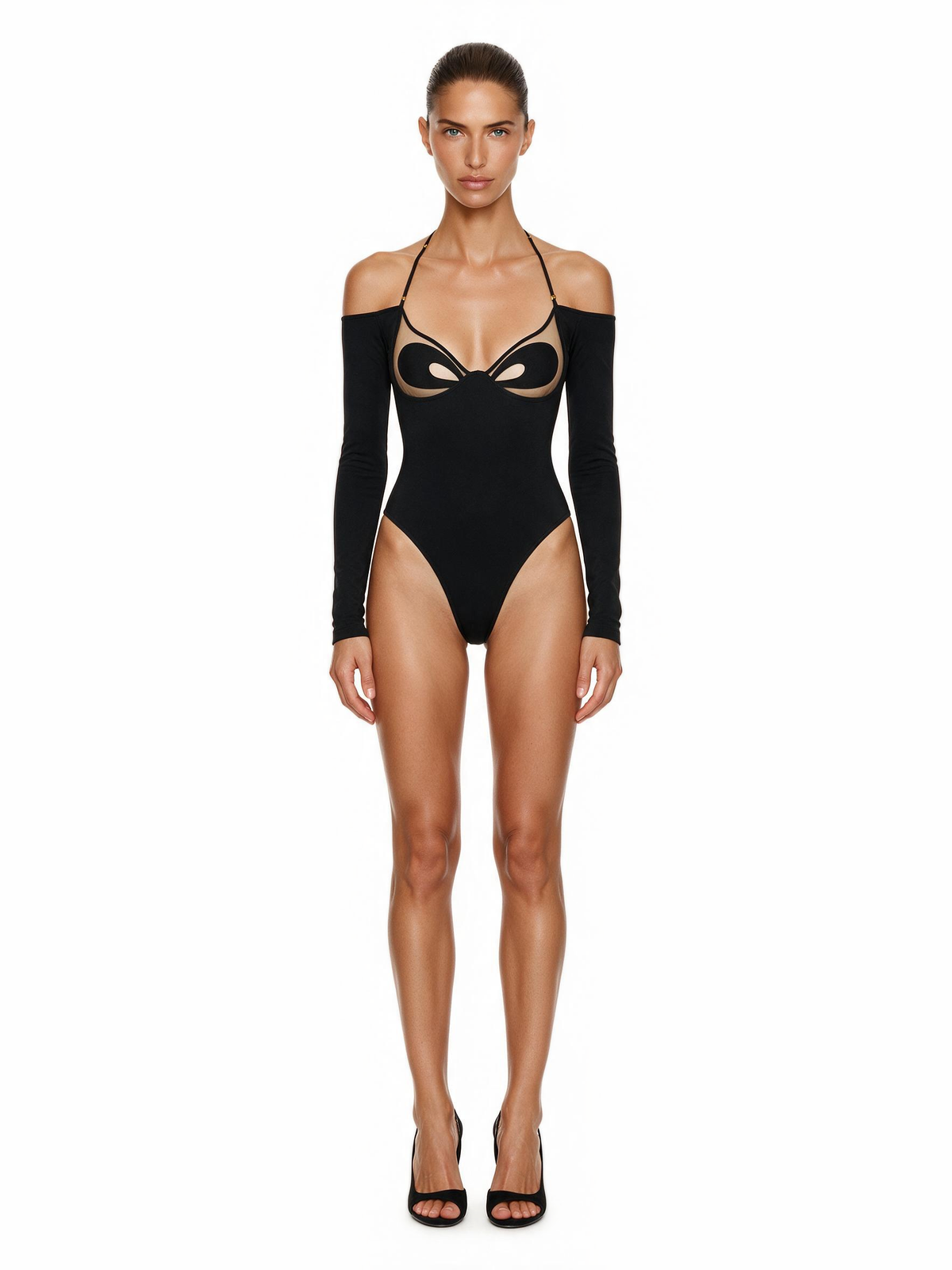 Heartless Bodysuit Black
