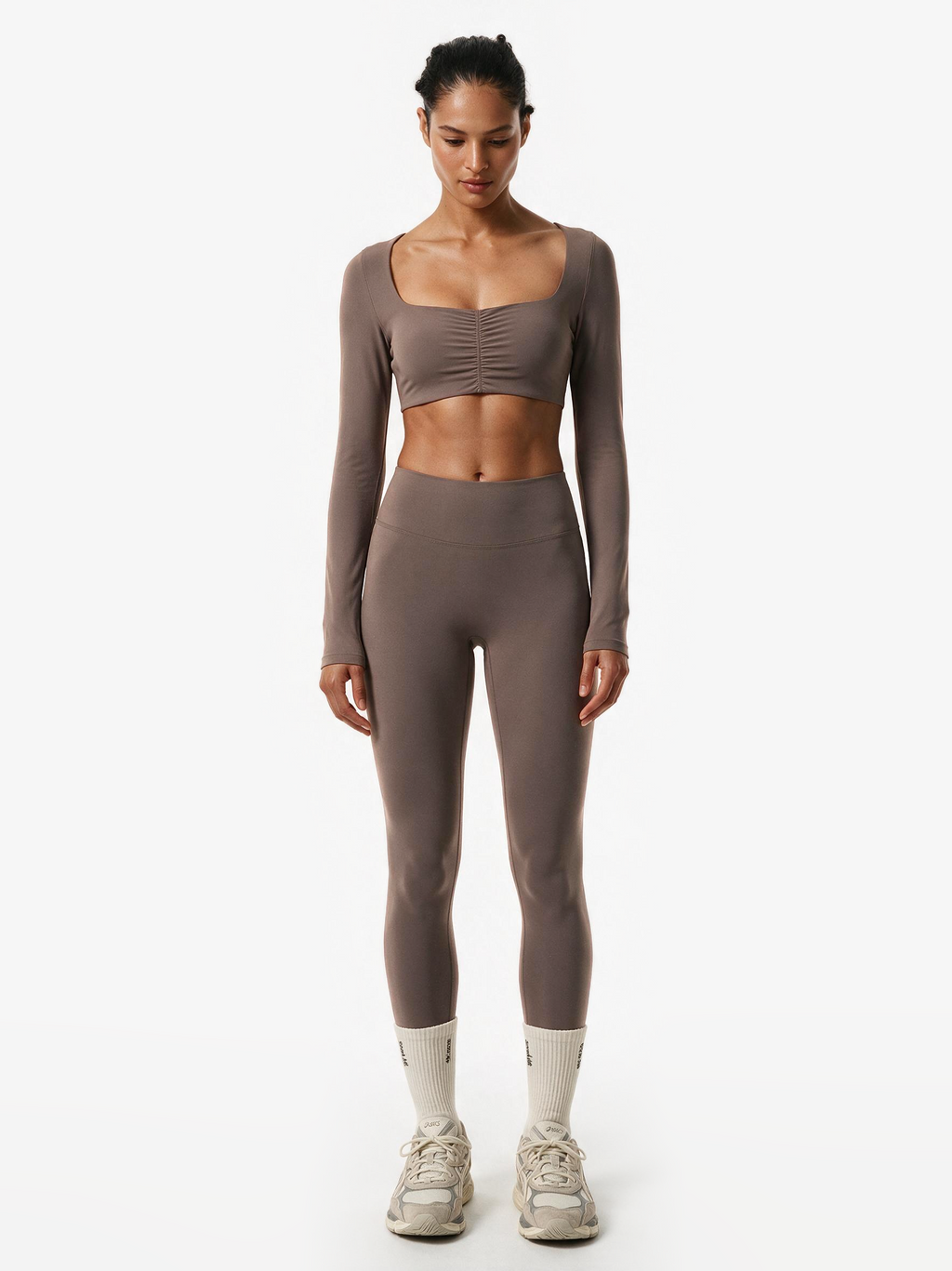 Second Skin Studio Long Sleeve Top Mushroom